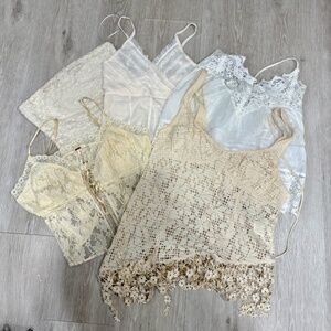 Bundle: White/Cream Tops